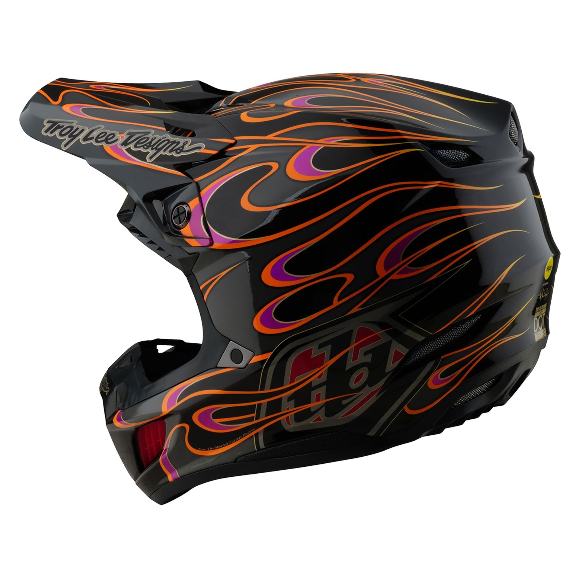 Casco Troy Lee Designs Se5 Ece de Composite Torched Black / Gray
